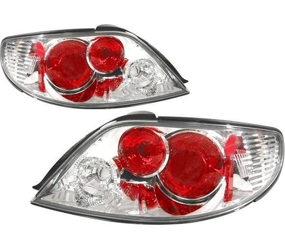 4 Car Option - Toyota Solara 4 Car Option Altezza Taillights - Chrome - LT-TS98A-YD