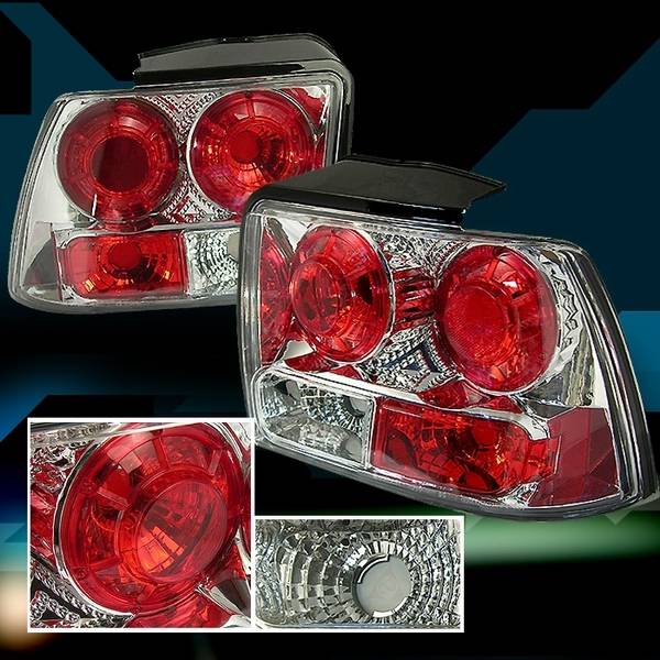 Custom Disco - Ford Mustang Custom Disco Chrome Taillights - LT-MUS99-YD
