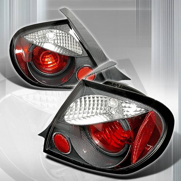 Custom Disco - Dodge Neon Custom Disco Carbon Euro Altezza Taillights - LT-NEO03CF-YD
