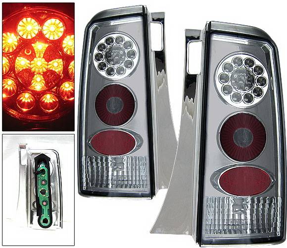 4 Car Option - Scion xB 4 Car Option LED Taillights - Smoke - LT-TXB03LEDSM-KS