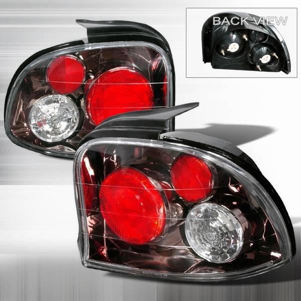 Custom Disco - Dodge Neon Custom Disco Gunmetal Taillights - LT-NEO95G-YD