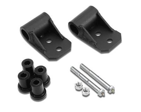 Warrior - Jeep CJ7 Warrior Shackle Frame Brackets with Greasable Bushings & Bolts - 403