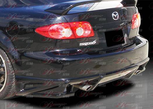 AIT Racing - Mazda 6 AIT Racing Vascious Style B-Magic Rear Bumper - M602BMVASRB