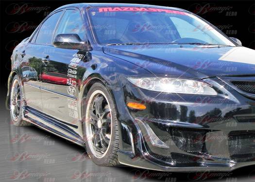 AIT Racing - Mazda 6 AIT Racing Vascious Style B-Magic Side Skirts - M602BMVASSS