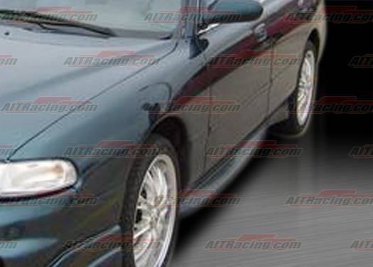 AIT Racing - Mazda 626 AIT Racing VS Style Side Skirts - M62693HIVSSSS