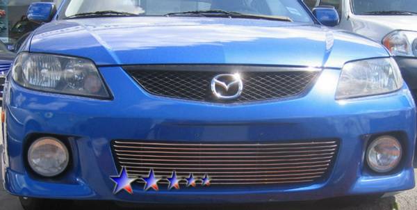APS - Mazda Protege APS Billet Grille - Bumper - Aluminum - M66221A