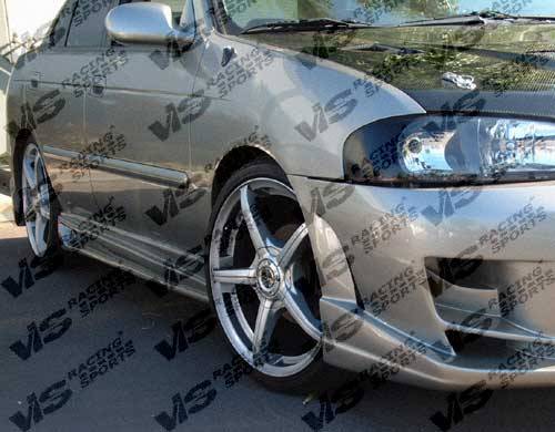 VIS Racing - Nissan Sentra VIS Racing Ballistix Side Skirts - 00NSSEN4DBX-004