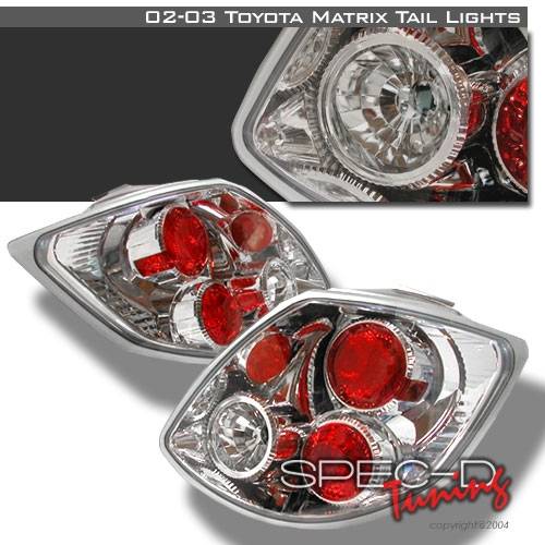 Custom Disco - Toyota Matrix Custom Disco Chrome Taillights - LT-TRIX02-YD