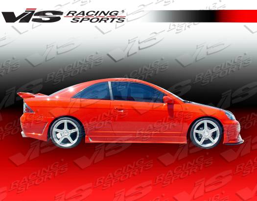 VIS Racing - Honda Civic 2DR VIS Racing TSC-3 Side Skirts - 01HDCVC2DTSC3-004
