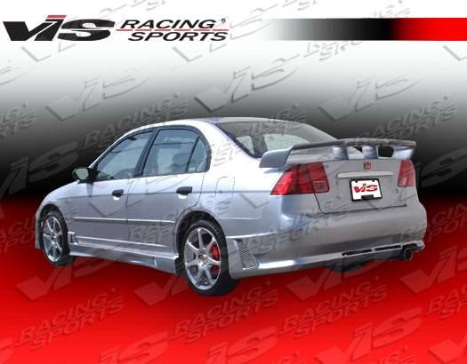 VIS Racing - Honda Civic 4DR VIS Racing Octane Side Skirts - 01HDCVC4DOCT-004
