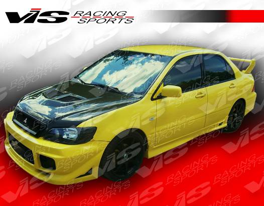 VIS Racing - Mitsubishi Lancer VIS Racing Apex Side Skirts - 02MTLAN4DAPX-004