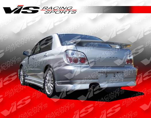VIS Racing - Subaru WRX VIS Racing Z Speed Side Skirts - 02SBWRX4DZSP-004
