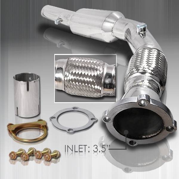 Custom Disco - Volkswagen Jetta Custom Disco Exhaust Down Pipe - MDP-GLF99