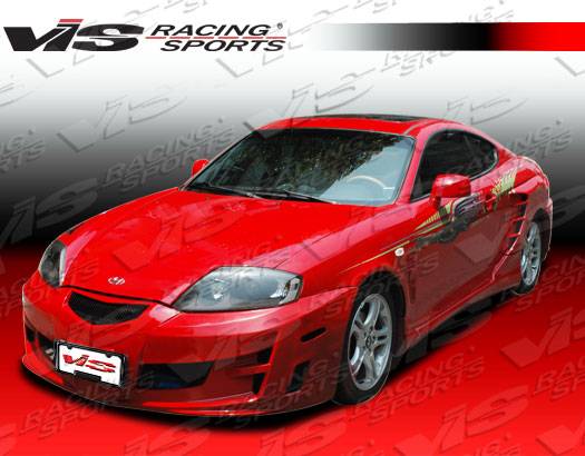 VIS Racing - Hyundai Tiburon VIS Racing Rally Side Skirts - 03HYTIB2DRAL-004