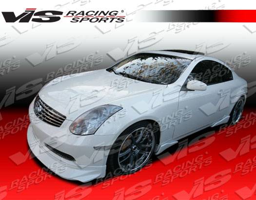 VIS Racing - Infiniti G35 2DR VIS Racing Invader Side Skirts - 03ING352DINV-004