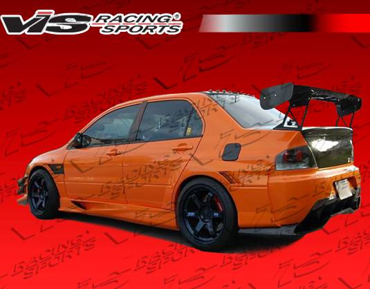 VIS Racing. - Mitsubishi Evolution 8 VIS Racing VTX Widebody Side Skirts - 03MTEV84DVTXWB-004