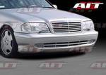 AIT Racing - Mercedes C Class AIT Racing A-Tech Style Front Bumper - MBW202HIAMGFB