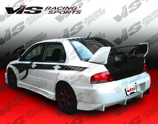 VIS Racing - Mitsubishi Evolution 8 VIS Racing Z Speed Side Skirts - 03MTEV84DZSP-004