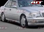 AIT Racing - Mercedes C Class AIT Racing A-Tech Style Side Skirts - MBW202HIAMGSS