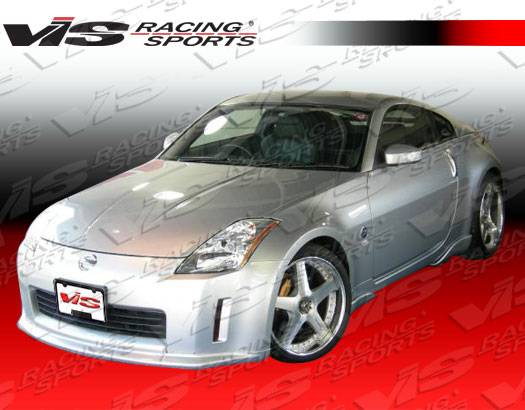 VIS Racing - Nissan 350Z VIS Racing Invader-1 Side Skirts - 03NS3502DINV1-004