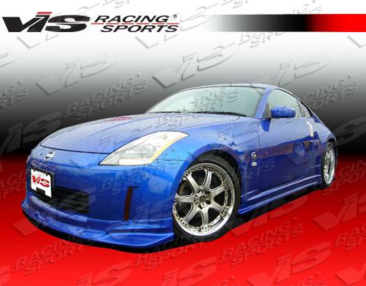VIS Racing - Nissan 350Z VIS Racing Tracer Side Skirts - 03NS3502DTRA-004