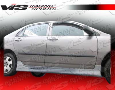VIS Racing - Toyota Corolla VIS Racing Cyber Side Skirts - 03TYCOR4DCY-004