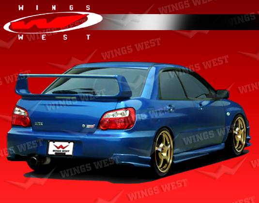 VIS Racing - Subaru WRX VIS Racing JPC Side Skirts - Polyurethane - 04SBWRX4DJPC-004P