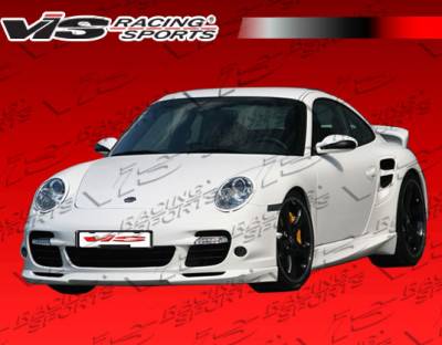 VIS Racing - Porsche 911 VIS Racing Turbo Style Side Skirts - 05PS9972DTUR-004