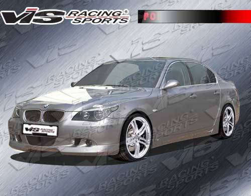 VIS Racing - BMW 3 Series 4DR VIS Racing A-Tech Side Skirts - Urethane - 06BME904DATH-004P