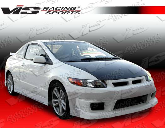 VIS Racing - Honda Civic 2DR VIS Racing N1 Side Skirts - 06HDCVC2DN1-004
