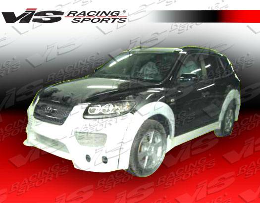 VIS Racing - Hyundai Santa Fe VIS Racing Outcast Side Skirts - 07HYSAN4DOC-004