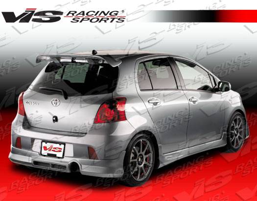 VIS Racing - Toyota Yaris VIS Racing Zyclone Side Skirts - 07TYYARHBZYC-004