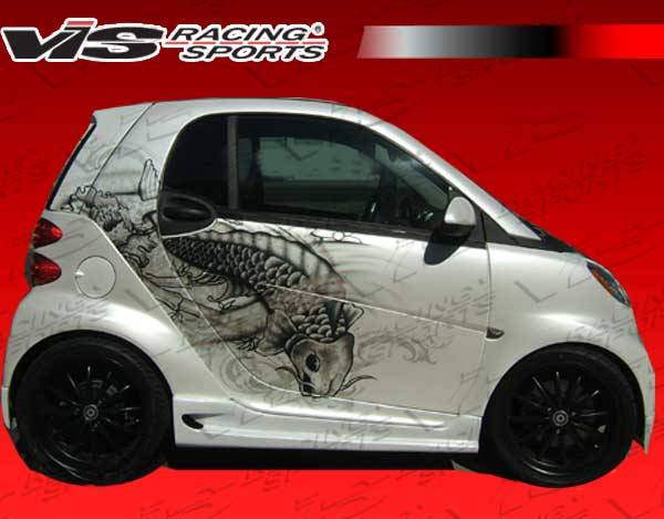 VIS Racing - Smart ForTwo VIS Racing V Max Side Skirts - 08SMFR22DVMAX-004