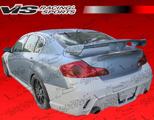 VIS Racing - Infiniti G37 VIS Racing K Speed Side Skirts - 09ING374DKSP-004