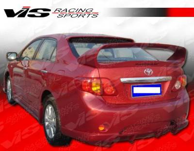 VIS Racing - Toyota Corolla VIS Racing AMS Side Skirts - 09TYCOR4DAMS-004