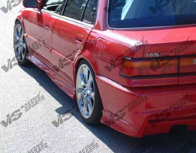 VIS Racing - Honda Civic 4DR VIS Racing Xtreme Side Skirts - 88HDCVC4DEX-004