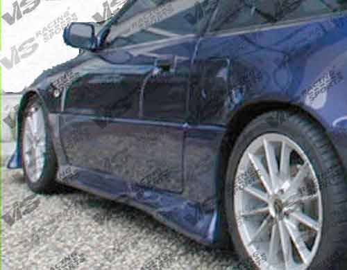 VIS Racing - Honda Civic HB VIS Racing TNR Flared Side Skirts - 88HDCVCHBTRF-004