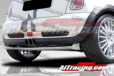 AIT Racing - Mini Cooper AIT Racing H-Tech Style Rear Lip - MINS02HIHMNRAD