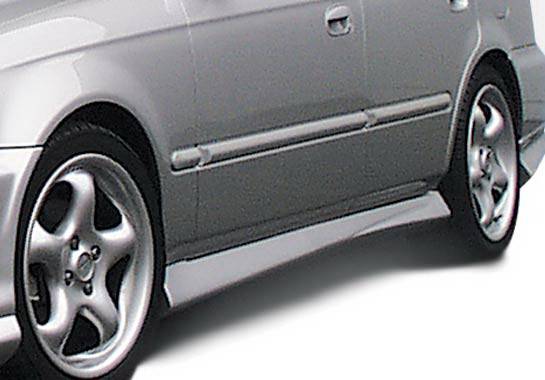 Wings West - Honda Civic 4DR Wings West Racing Series Side Skirts - Left & Right - 890158L&R