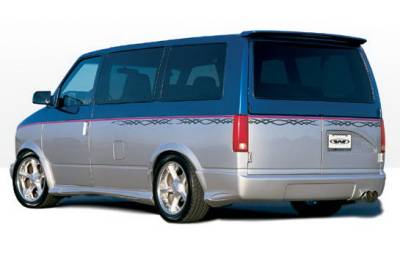 Wings West - Chevrolet Astro Wings West W-Type Side Skirts - Left & Right - 890213L&R