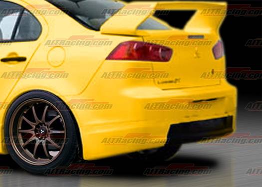 AIT Racing - Mitsubishi Lancer AIT Racing GTS Style Rear Bumper - ML07HIGTSRB