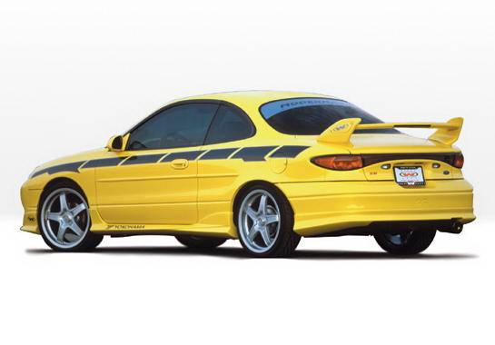 Wings West - Ford ZX2 Wings West W-Type Side Skirts - Left & Right - 890380L&R