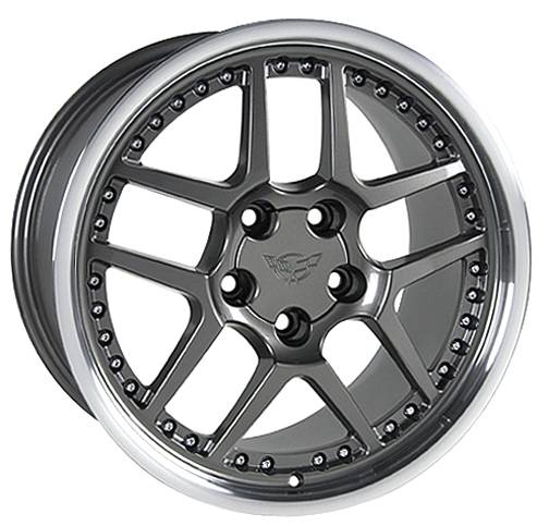 Custom - Z06 Style Wheel Argent - GM 18 Inch 4 Wheel Package
