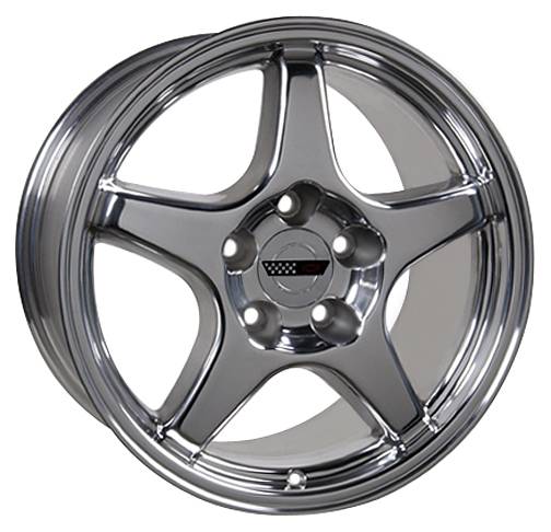 Custom - ZR Style Wheel Polished - GM 17 Inch 4 Wheel Package