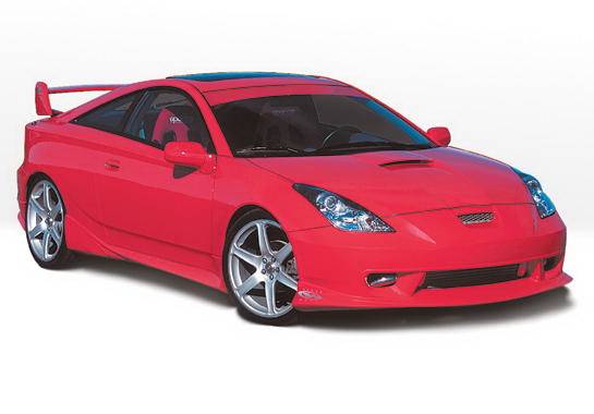 Wings West - Toyota Celica Wings West W-Type Side Skirts - Left & Right - 890468L&R