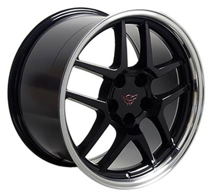 Custom - Z06 C4 Wheel Black - GM 17 Inch 4 Wheel Package