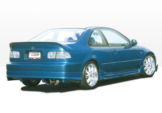 VIS Racing - Honda Civic 2DR VIS Racing G5 Series Right Side Skirt - 890606R