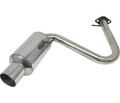 4 Car Option - Scion tC 4 Car Option Bolt-On Muffler with Stainless Steel Tip - MUB-STC04