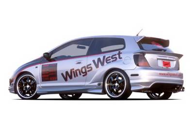 Wings West - Honda Civic HB Wings West G-55 Series Side Skirts - Left & Right - 890750L&R