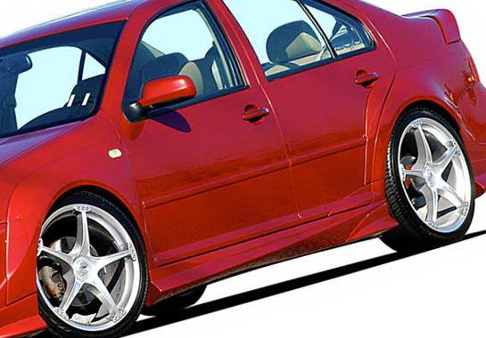 Wings West - Volkswagen Golf Wings West G-Spec Side Skirts - Left & Right - 890762L&R